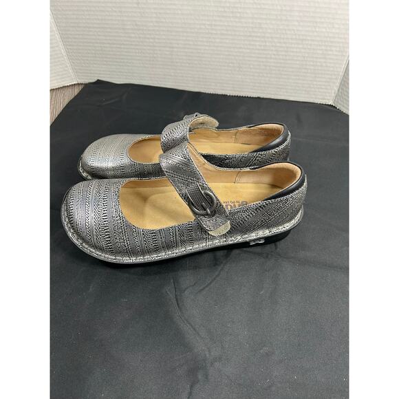 Allegria Paloma Silver Size 9 EU 39 New - Picture 1 of 9